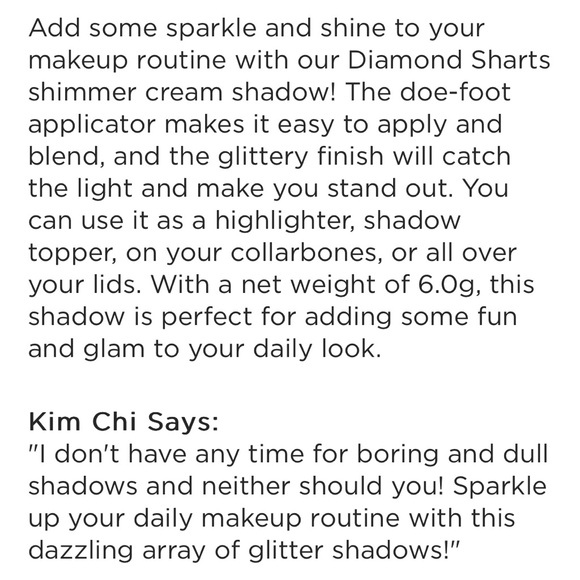 Sparkle Cream Shadow by KimChickbeauty - Picture 2 of 4